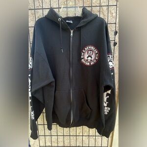 2015 Laughlin River Run 33 years black hoodie men’s size XL